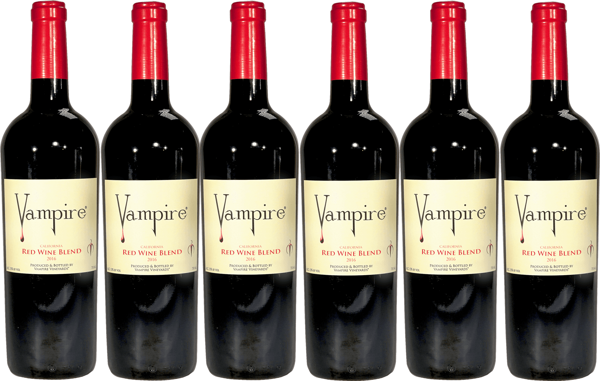 Vampire Red Wine Blend Bottles PNG