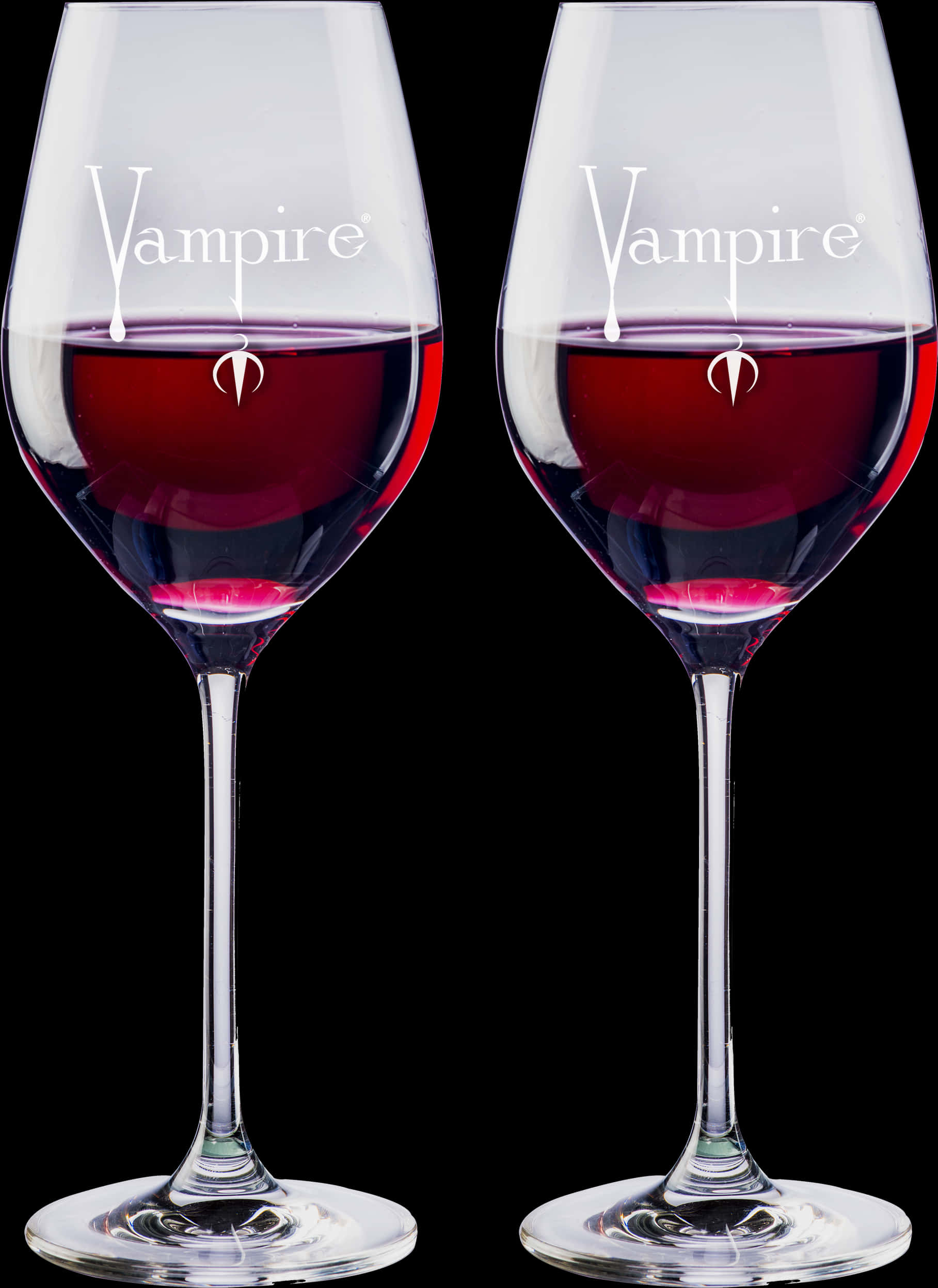 Download Vampire Themed Wine Glasses | Wallpapers.com