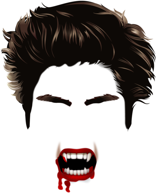 Vampire_ Emoji_ Style_ Illustration PNG