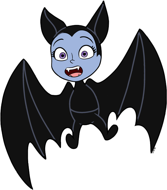 Vampirina Bat Form Cartoon PNG