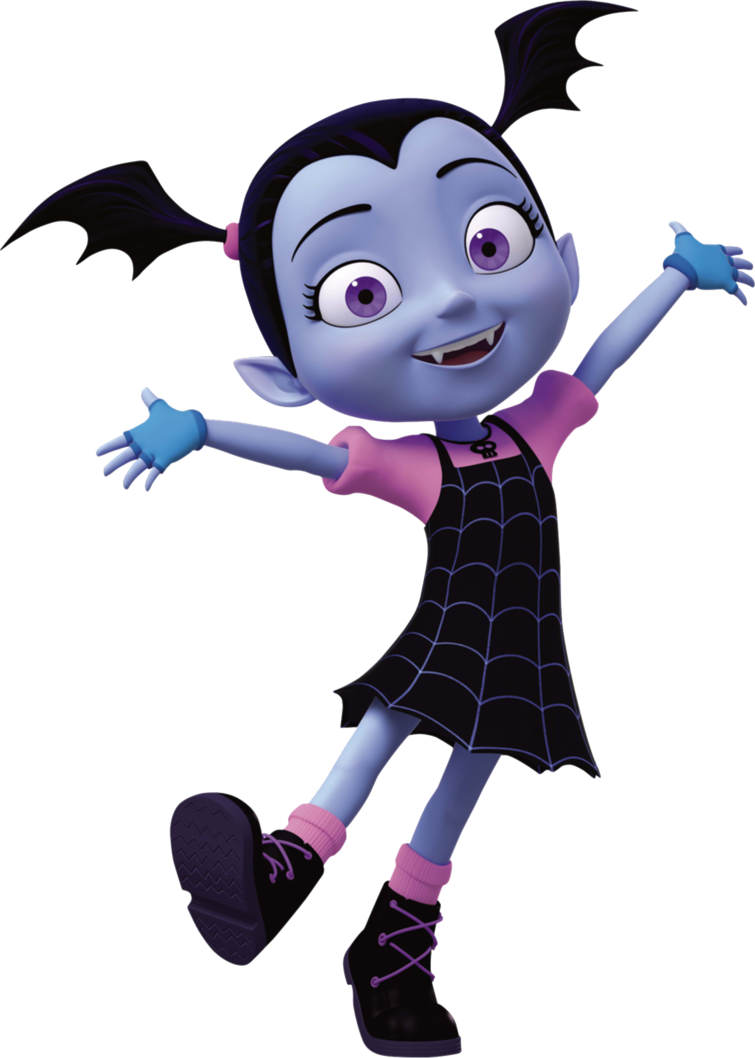 Vampirina Cheerful Pose PNG