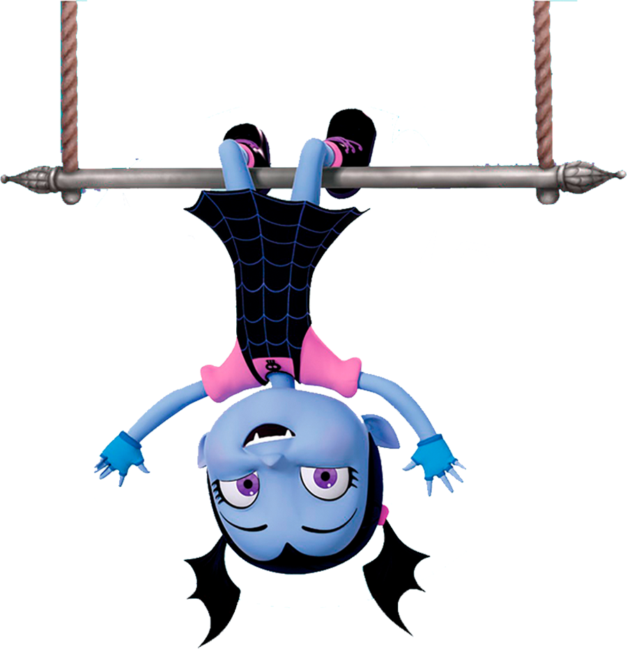 Vampirina Hanging Upside Down PNG