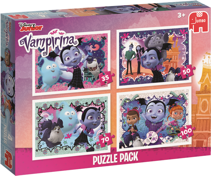 Vampirina Puzzle Pack Box PNG
