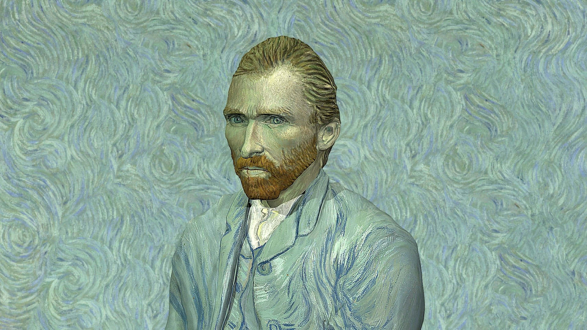 'stjernenat'maleri Af Den Hollandske Kunstner Vincent Van Gogh I Forbindelse Med En Computer- Eller Mobil-tapet.