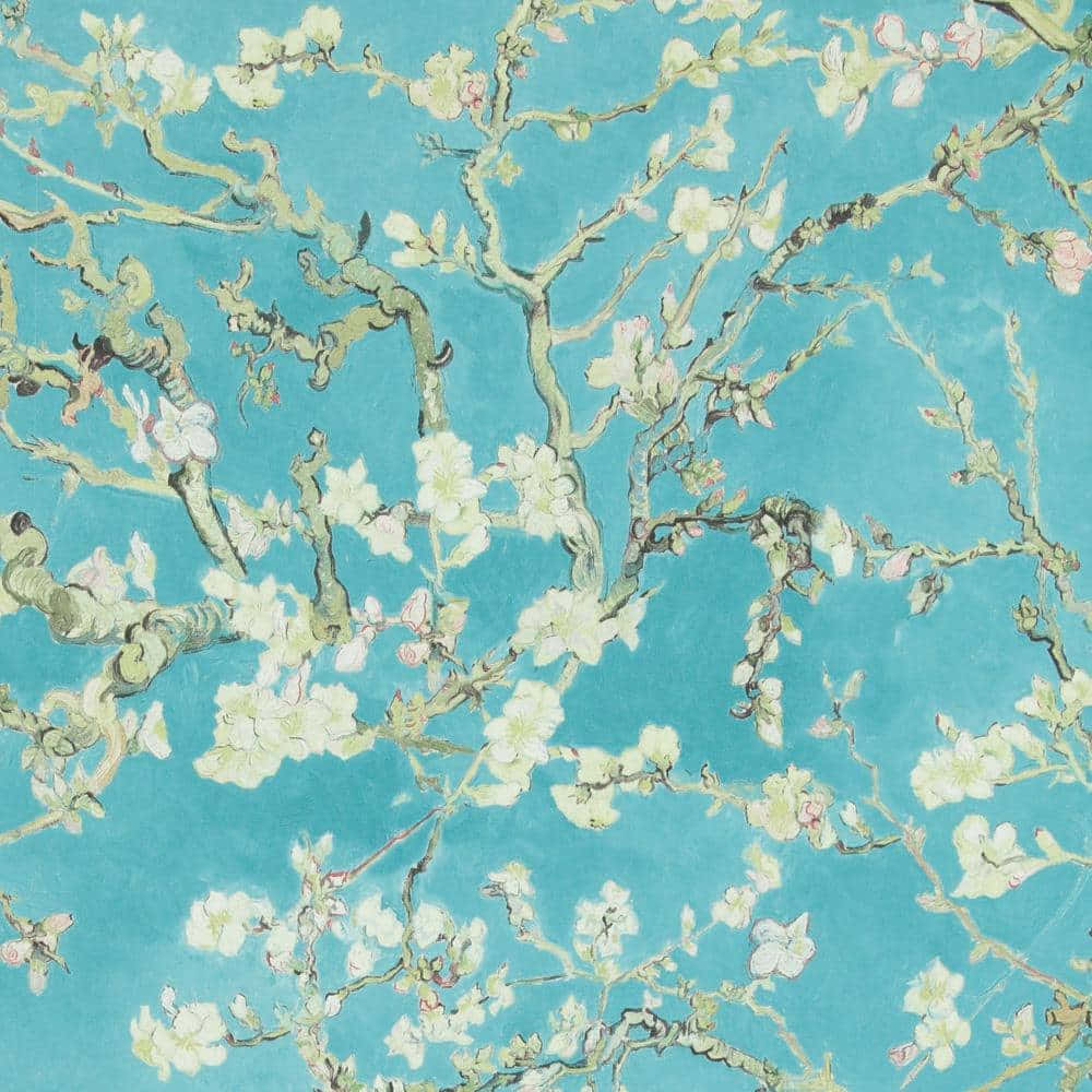Van Gogh's malkeblomstmaleri Wallpaper