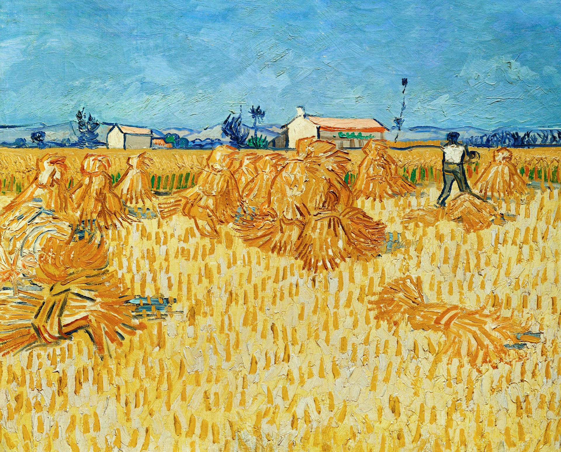 Van Gogh Harvest In Provence