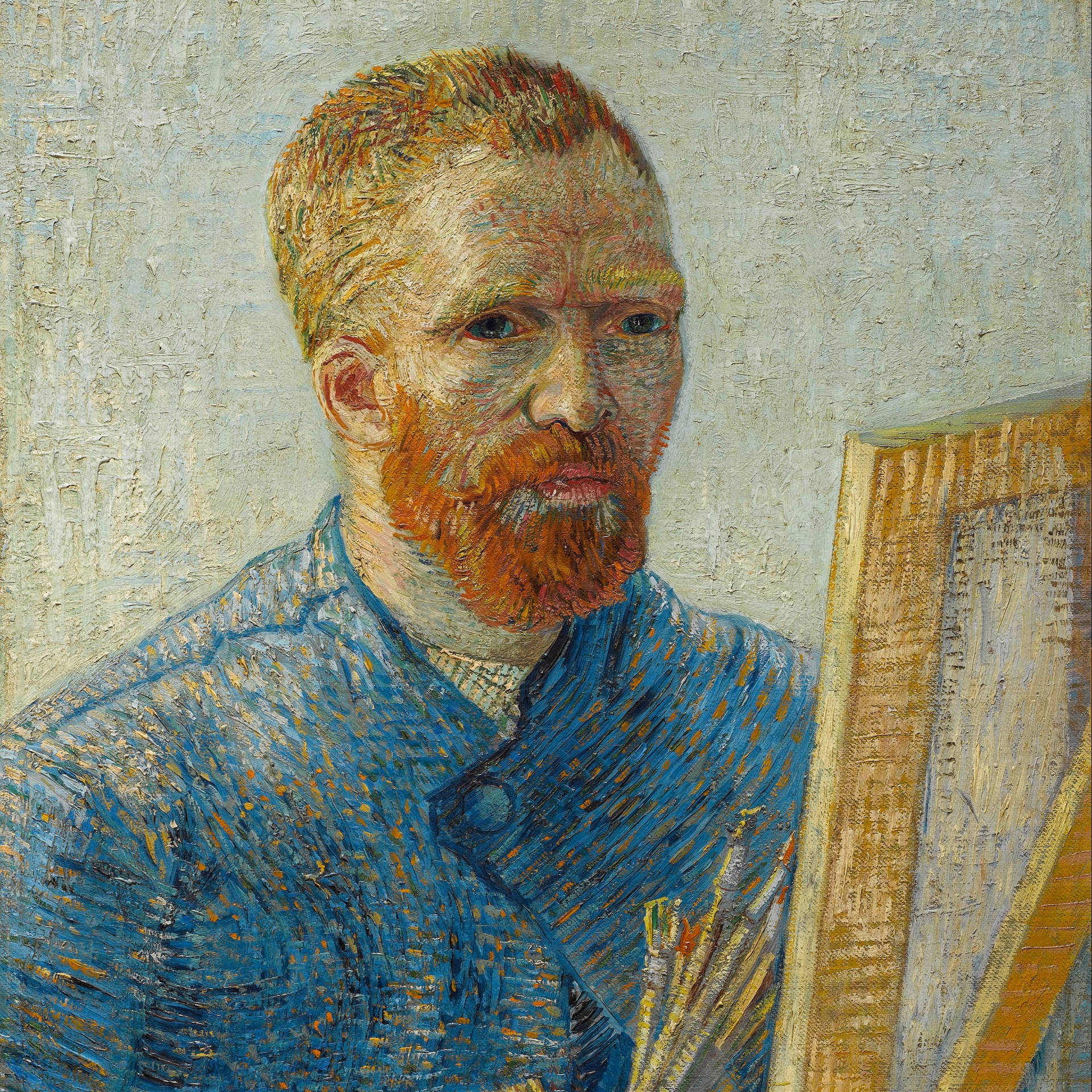Van Gogh Museum Self Portrait Wallpaper