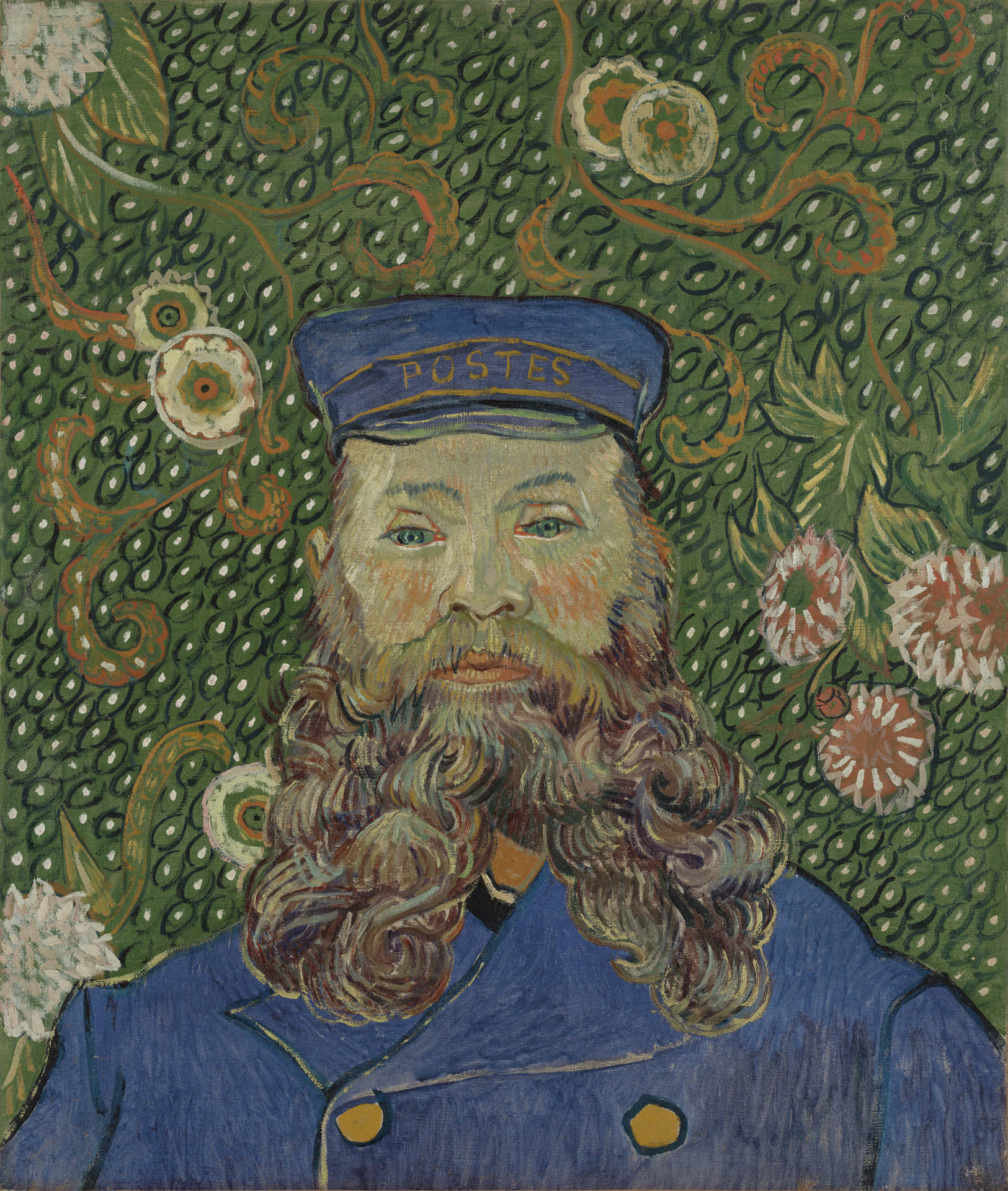 A recreation of Van Gogh's Starry Night.