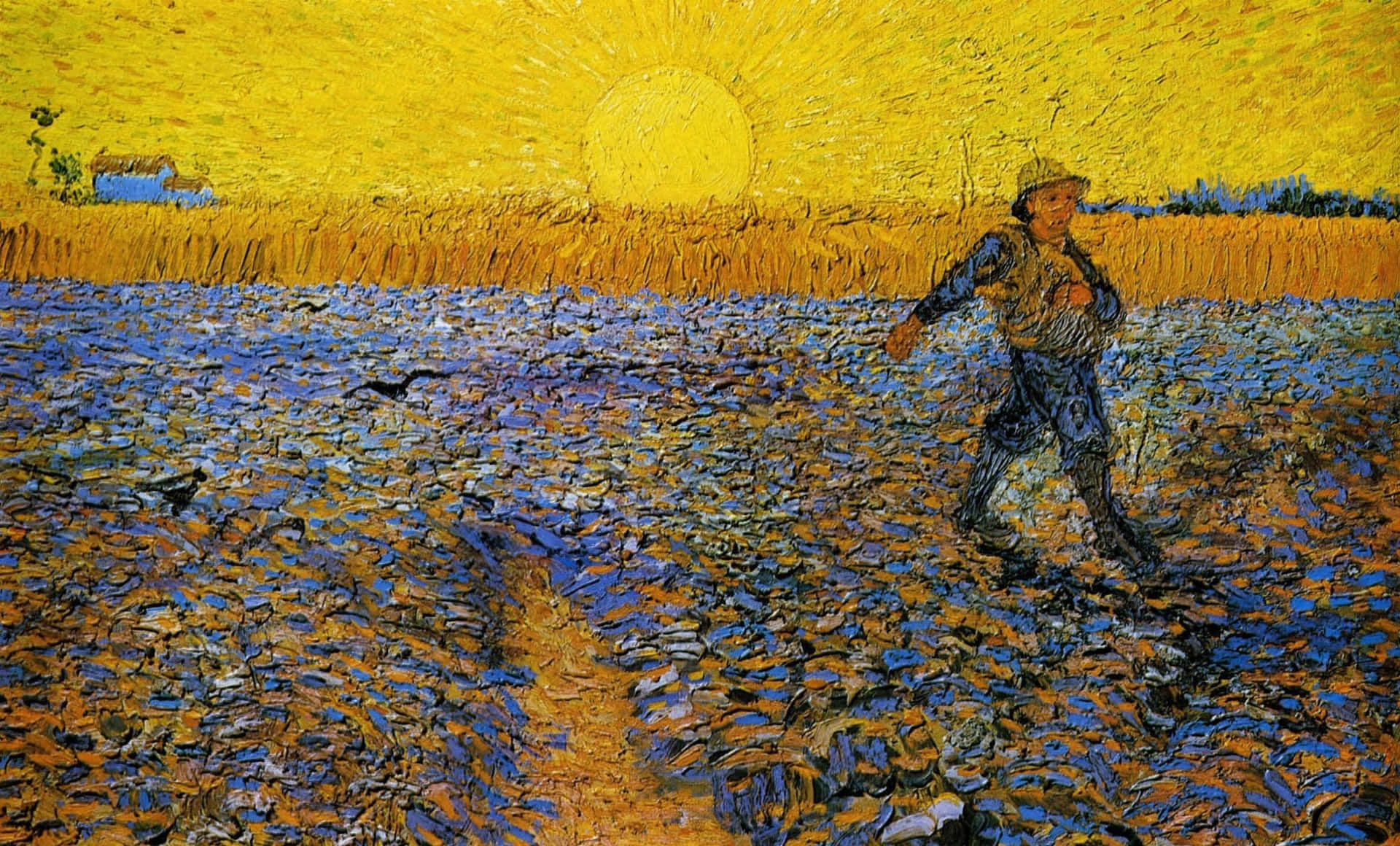 Diesternennacht Von Vincent Van Gogh Ist Ein Beliebtes Motiv Für Computer- Oder Handy-wallpaper.