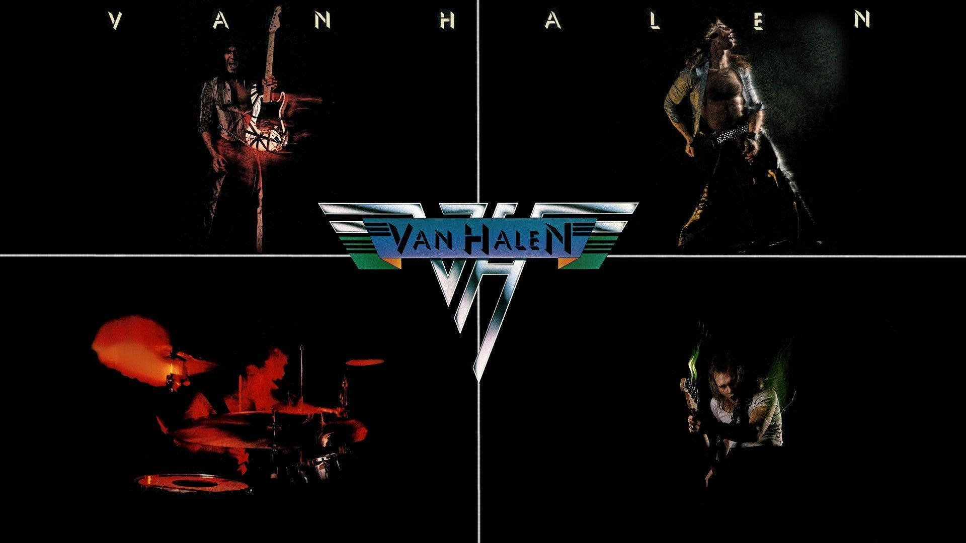 Van Halen Rock Band Symbols Icons Wallpaper