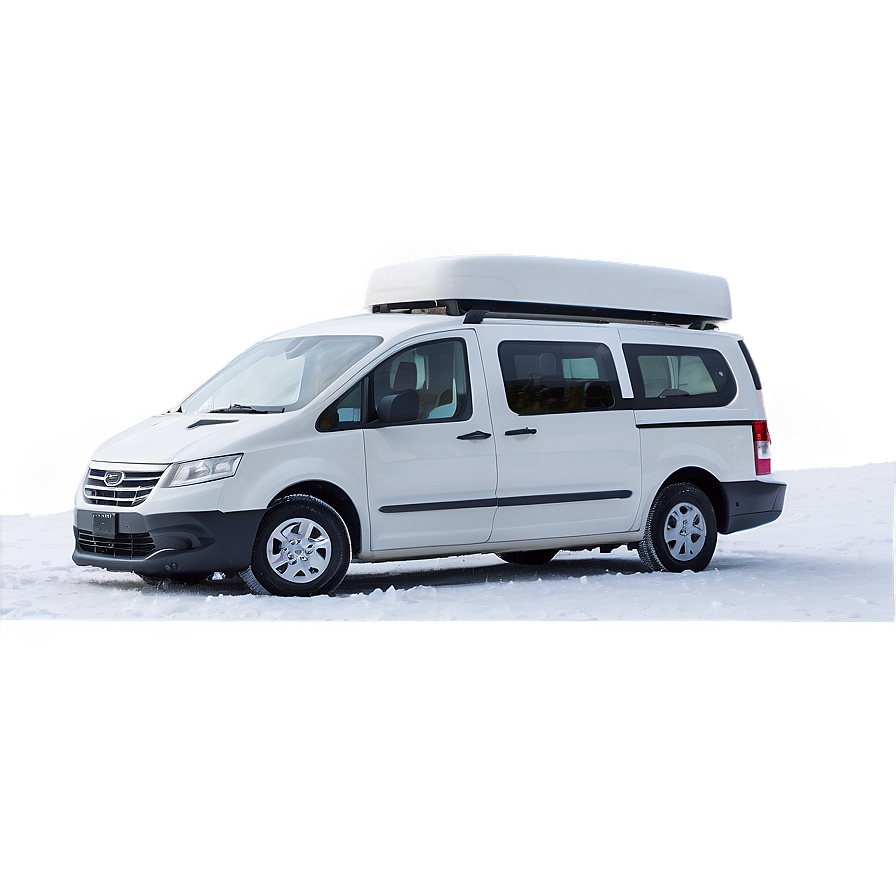 Van In Snow Winter Png Fyd38 PNG