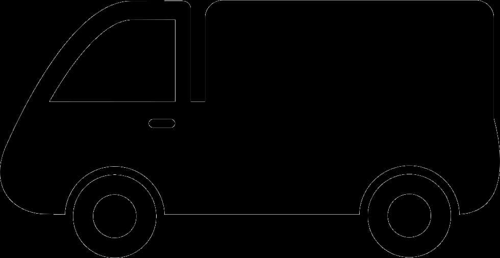 Van Silhouette Side View PNG