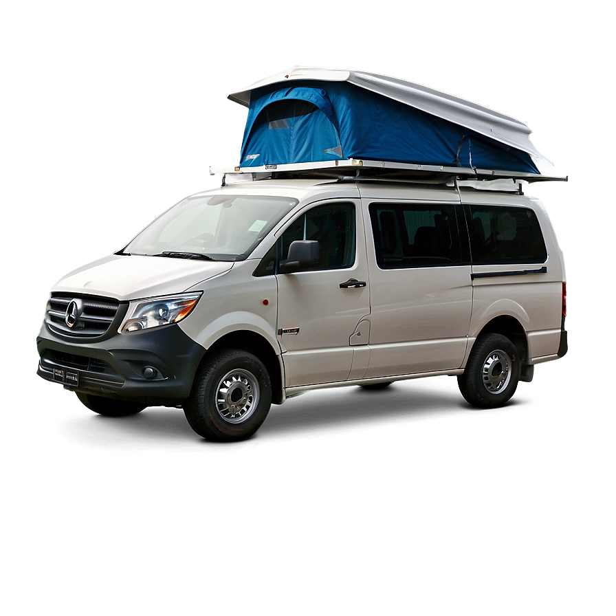 Van With Rooftop Tent Png 06202024 PNG