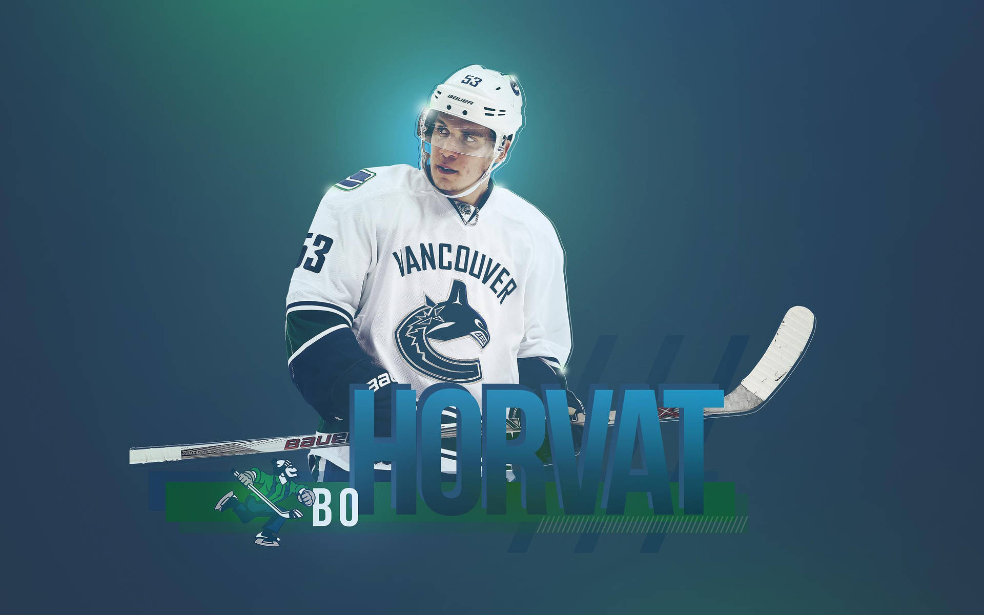 53 Bo Horvat (Vancouver Canucks) iPhone Wallpapers