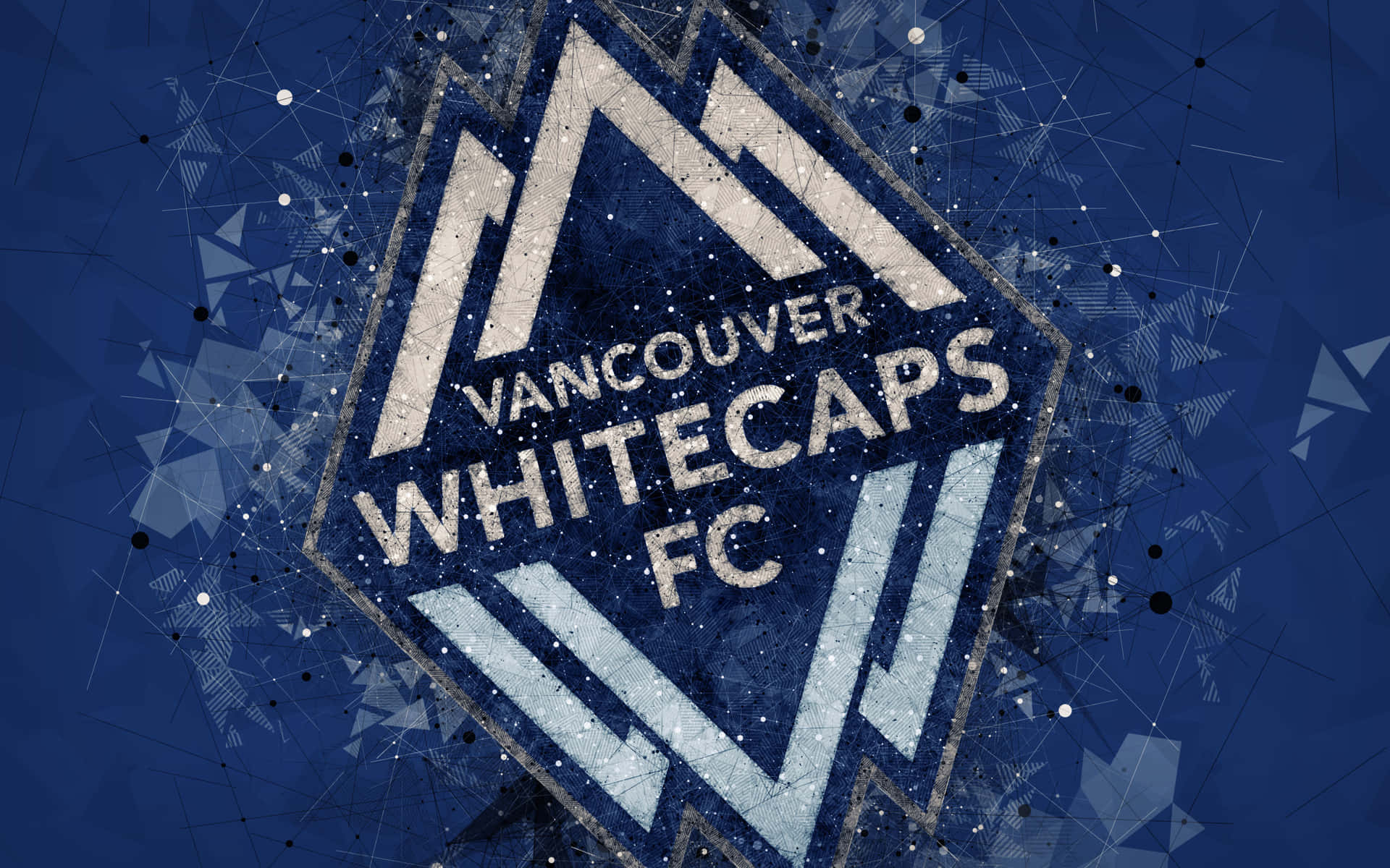 Vancouver Whitecaps FC Fodboldklub Logo Tapet Wallpaper