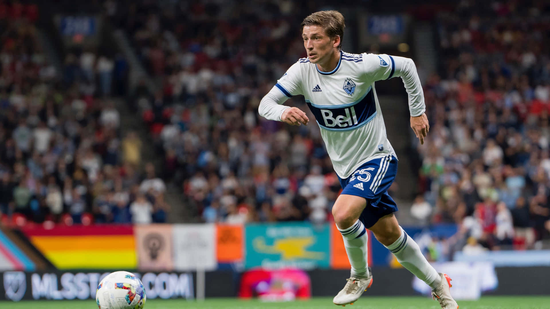 Vancouver Whitecaps FC Ryan Gauld In 2022 Canadian Championship Final Wallpaper