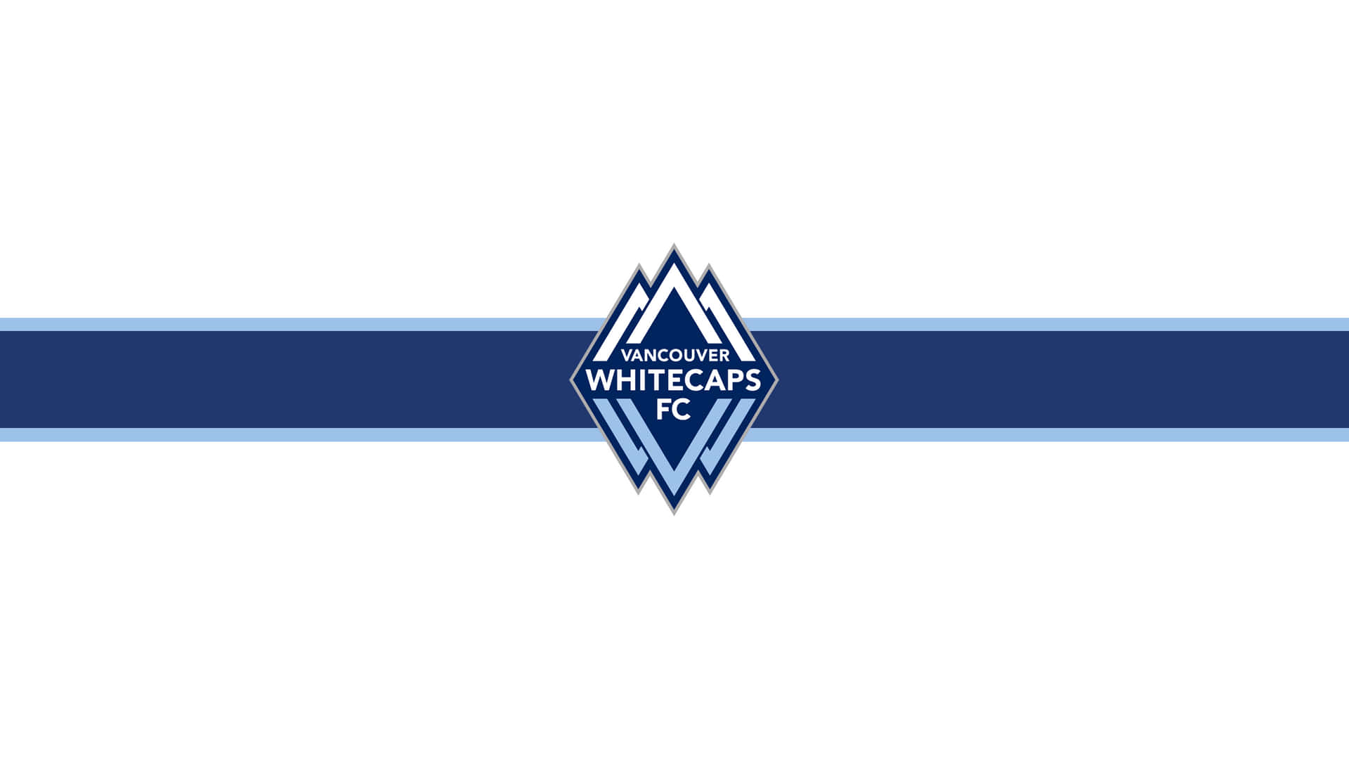 Vancouver Whitecaps FC Stylish Team Logo Wallpaper