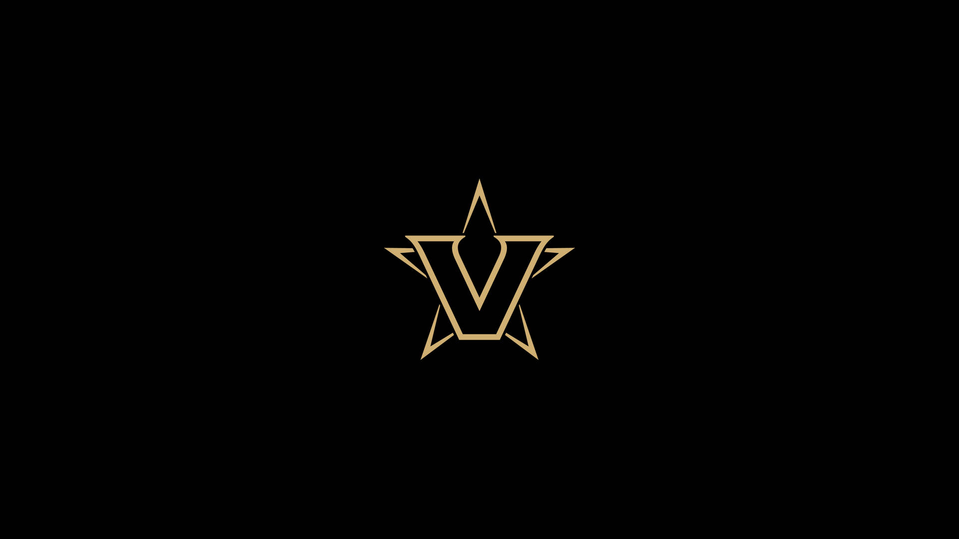 Vanderbilt University Seal Logo Black Wallpaper