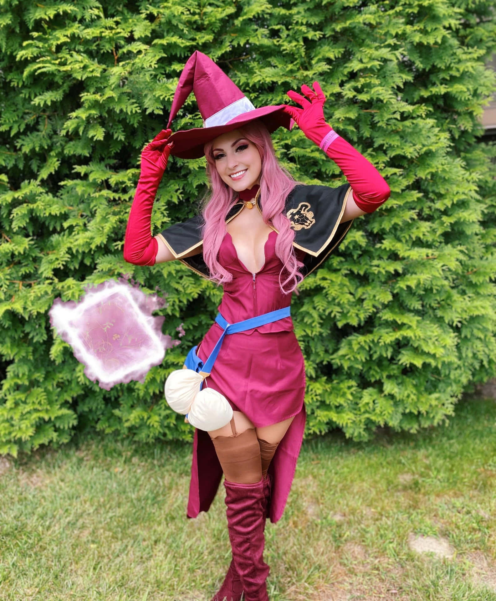 Vanessa Enoteca Cosplay Buiten Achtergrond