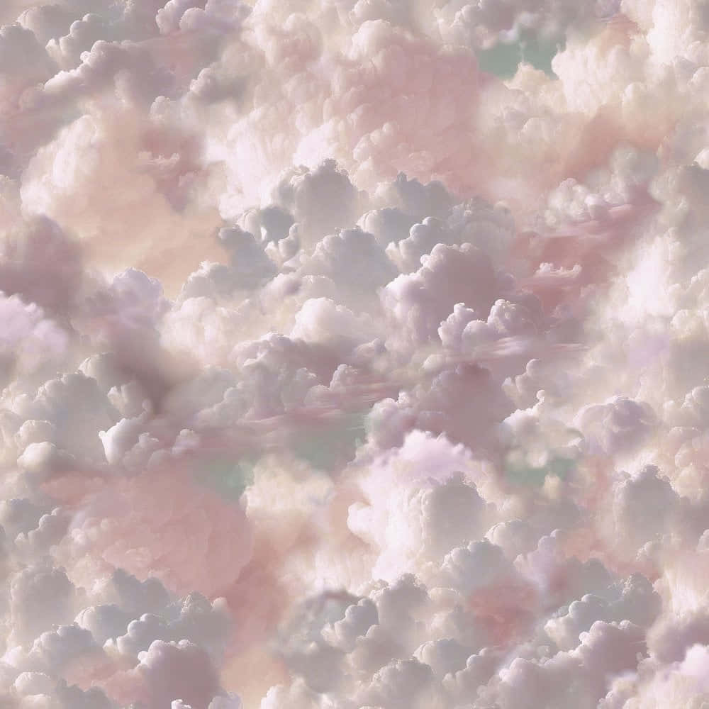 Vanilla Cloudscape_ Aesthetic Background.jpg Wallpaper