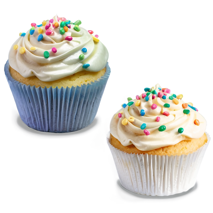 Vanilla Cupcakes Png Kvx PNG