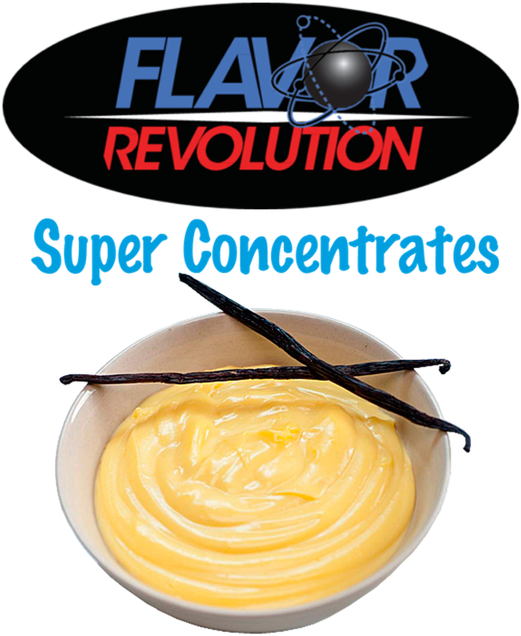 Vanilla Custard Concentrate Flavor Revolution PNG