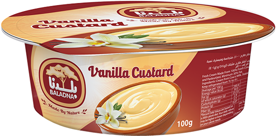 Vanilla Custard Pack Baladna PNG
