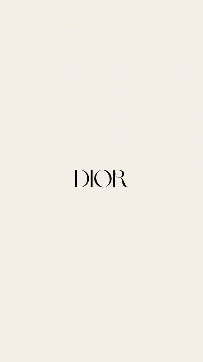 Vanilla Dior Brand Wallpaper Wallpaper