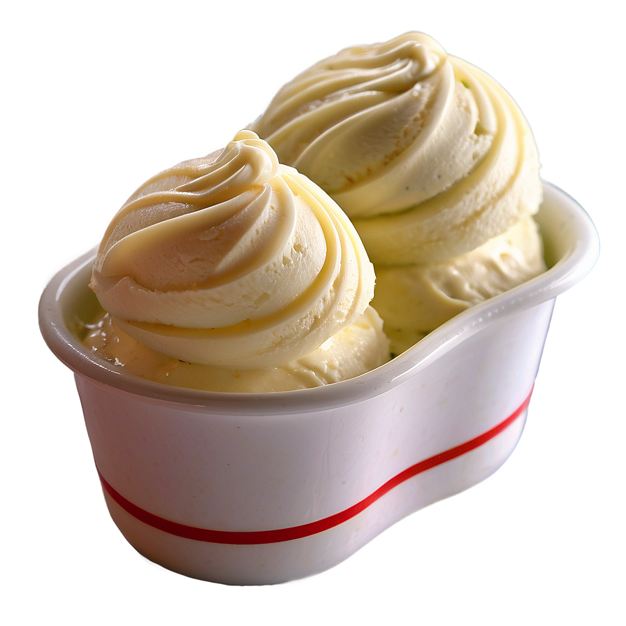 Vanilla Flavored Gelato Png 06202024 PNG