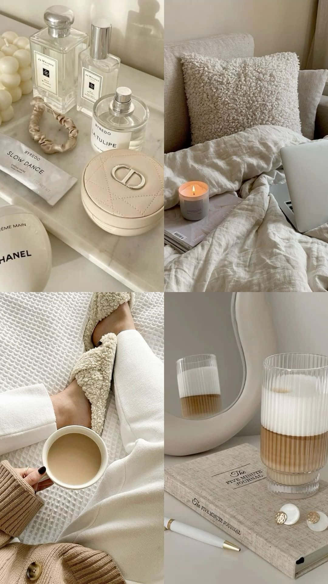 Vanilla Girl Aesthetic_ Cozy Comforts Wallpaper