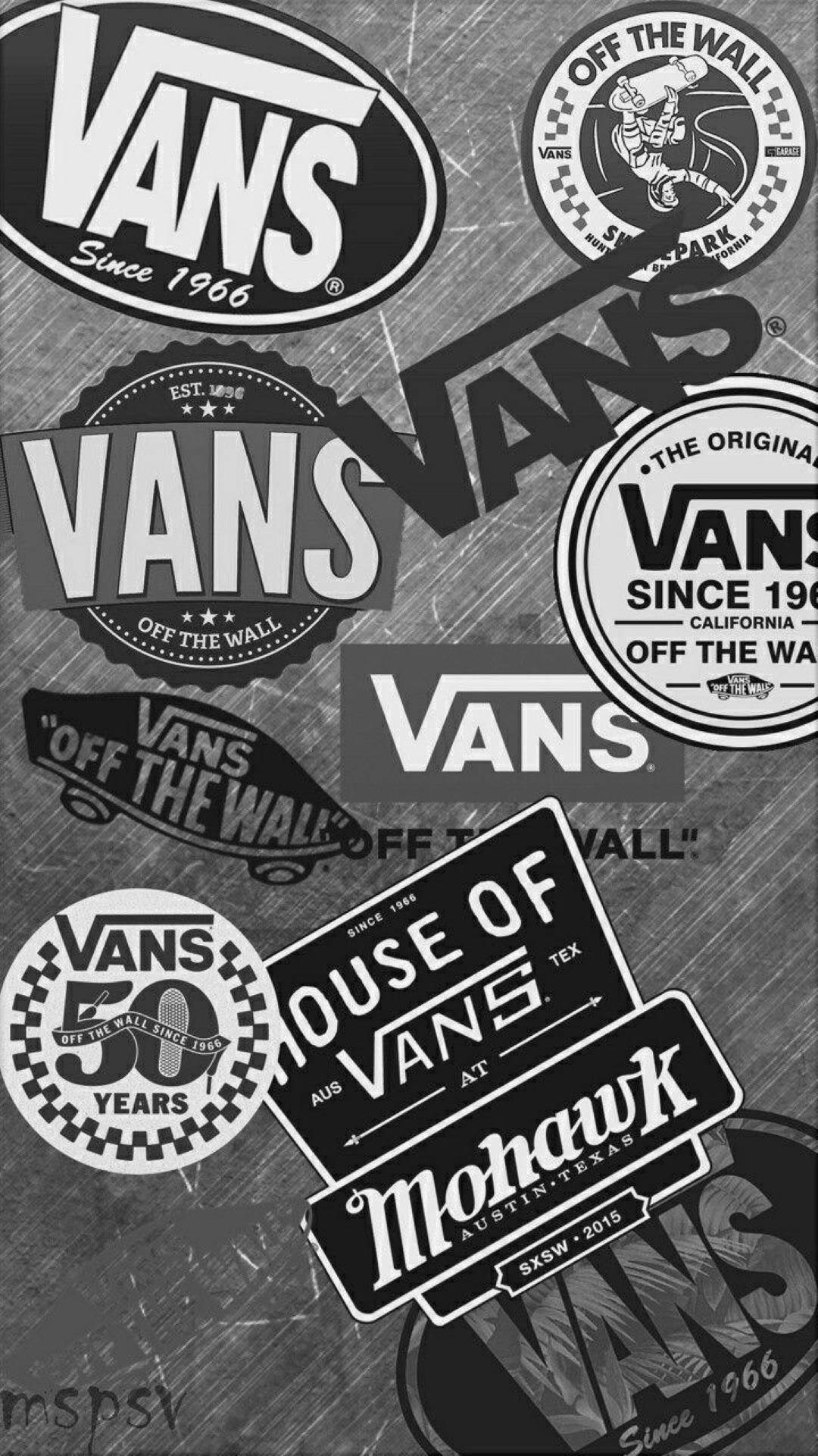 Vans Logo Collection Art Wallpaper