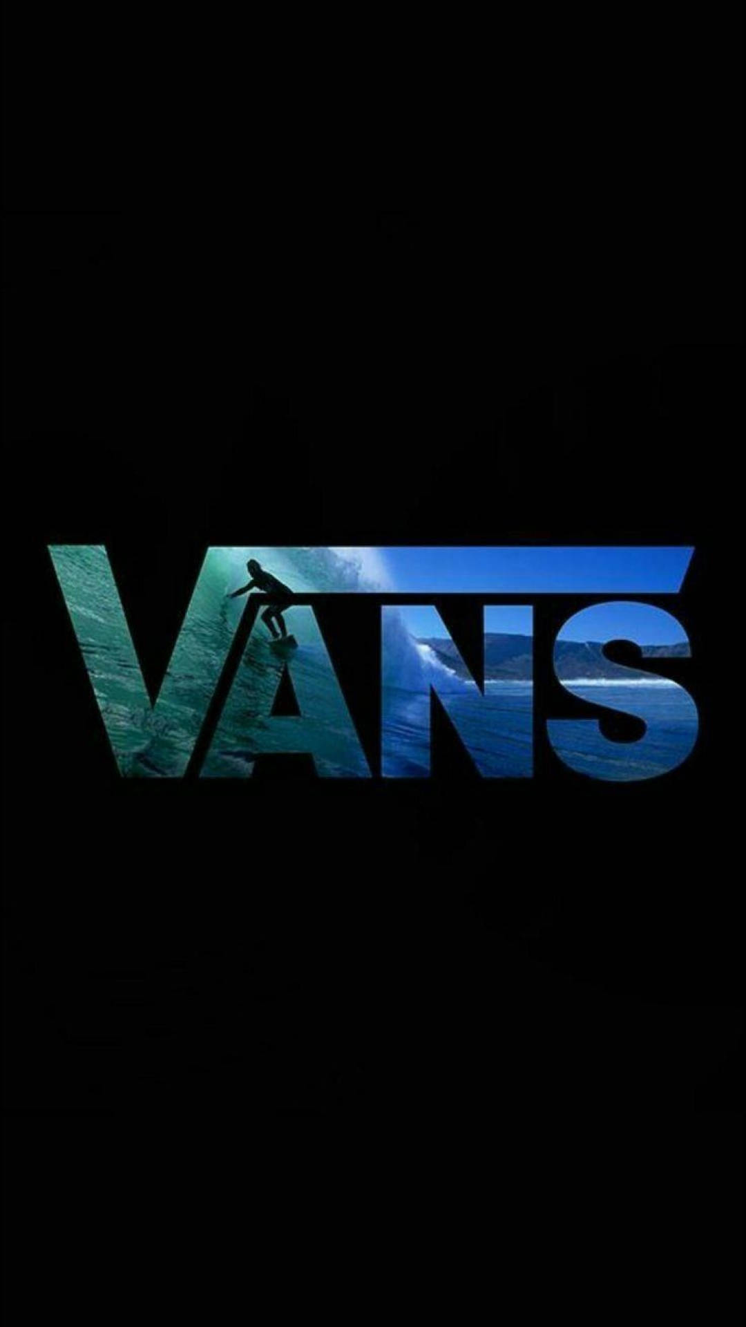 Vans Logo Ocean Surfer Wallpaper