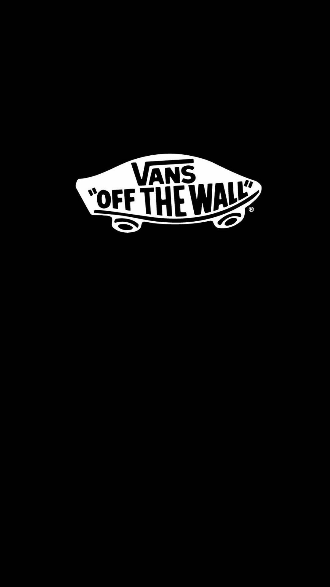 Vans Off The Wall Vertical White Wallpaper