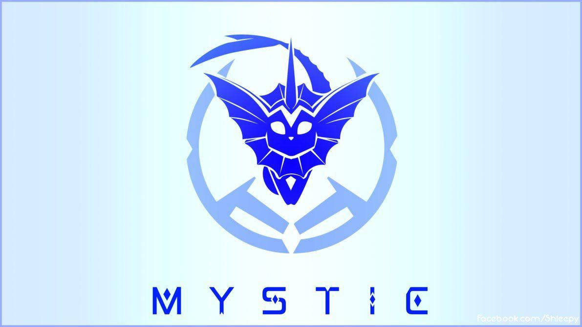Vaporeon Mystic Logo Wallpaper