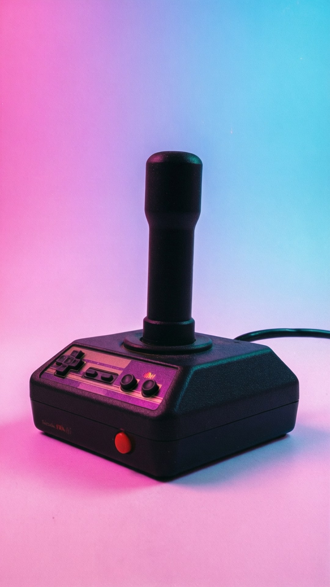 Vaporwave Atari Joystick Bakgrunner