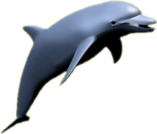 Vaporwave_ Aesthetic_ Dolphin.png PNG