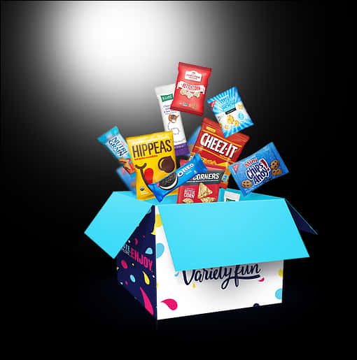 Variety Fun Snack Box Cheez It Included PNG