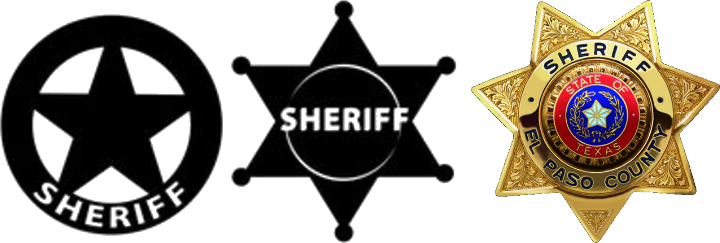 Variety_of_ Sheriff_ Badges PNG