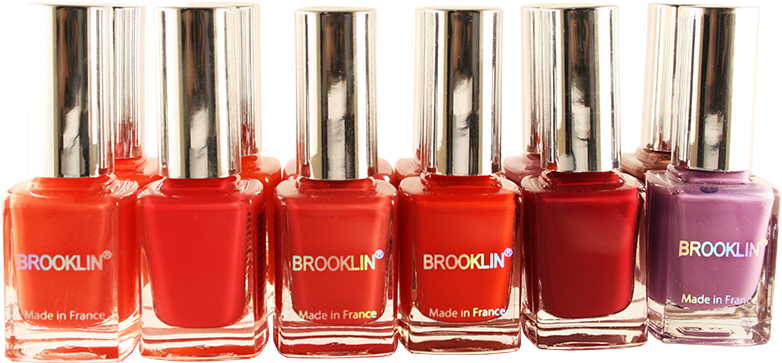 Varietyof Brooklin Nail Polishes PNG