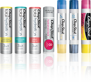 Varietyof Chap Stick Lip Balms PNG