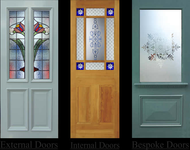 Varietyof Decorative Doors PNG
