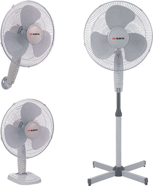 Varietyof Electric Fans PNG