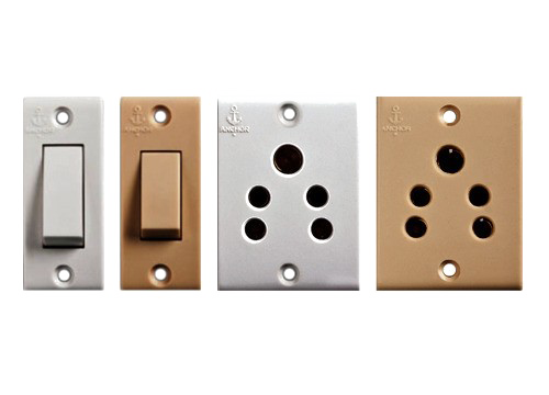 Varietyof Electrical Switchesand Sockets PNG