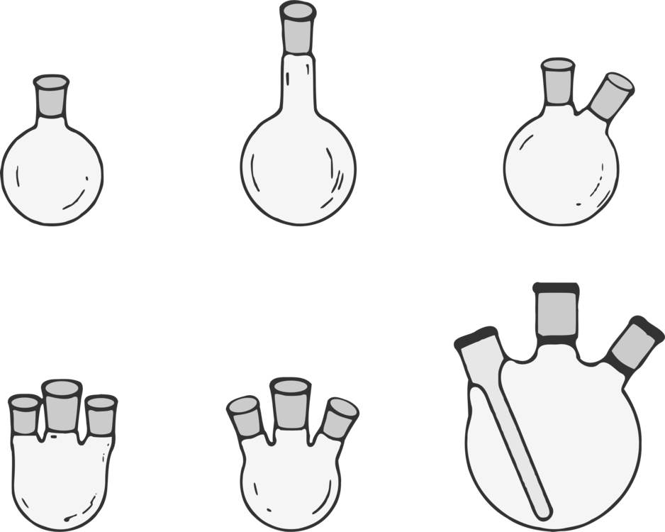 Varietyof Flasks Illustration PNG