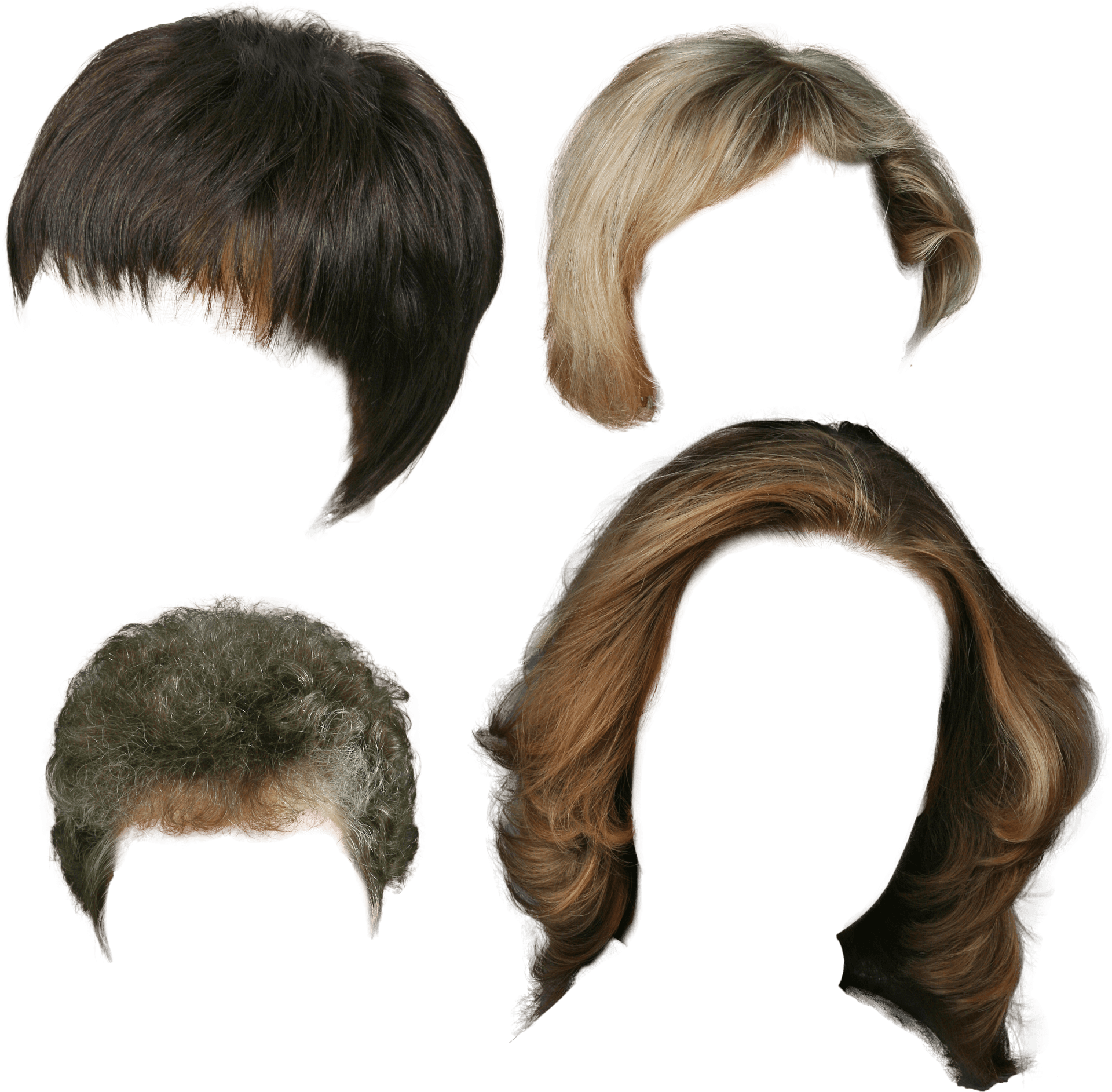 Varietyof Hair Bangs Styles.png PNG