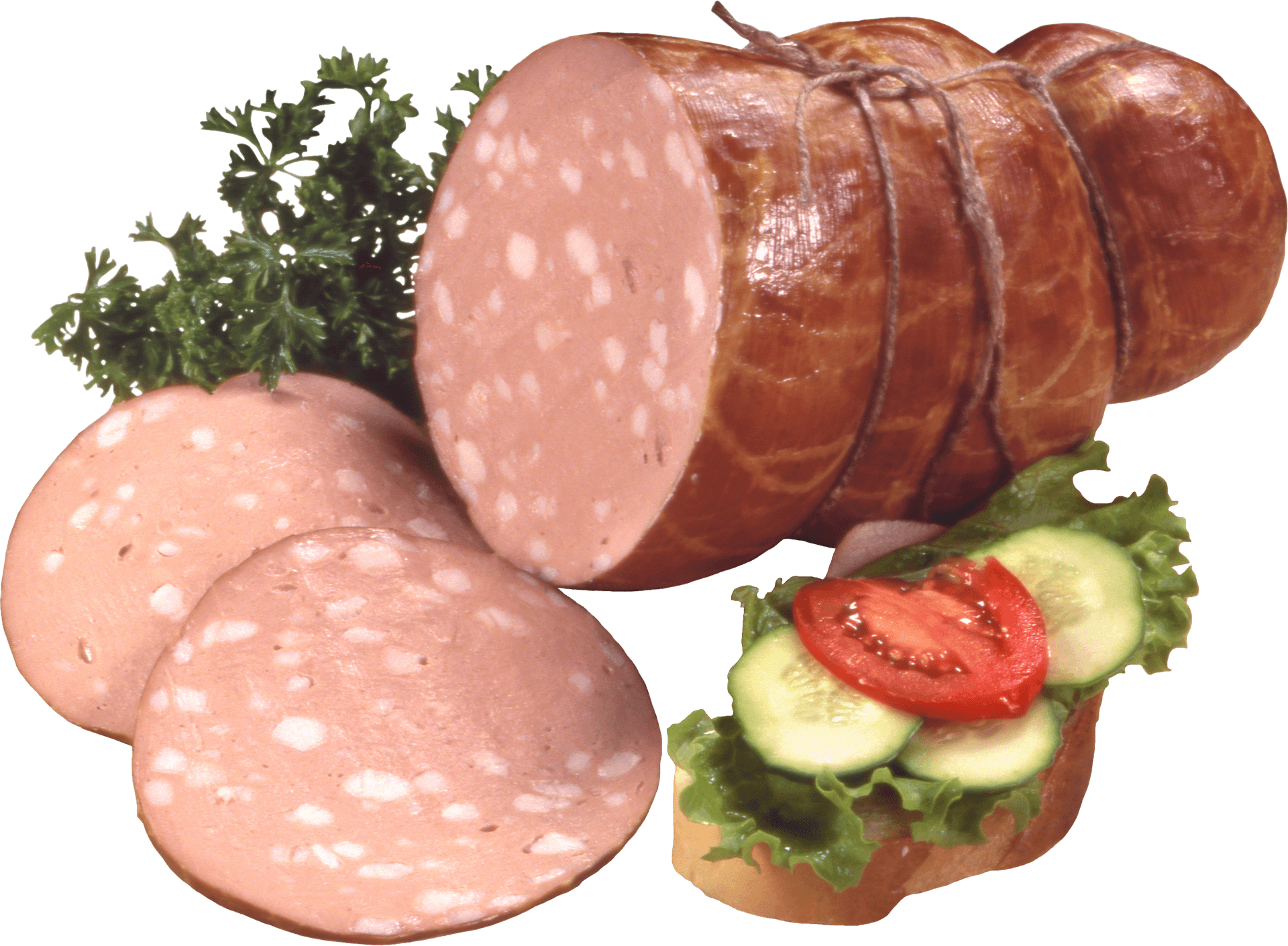 Varietyof Ham Slices PNG
