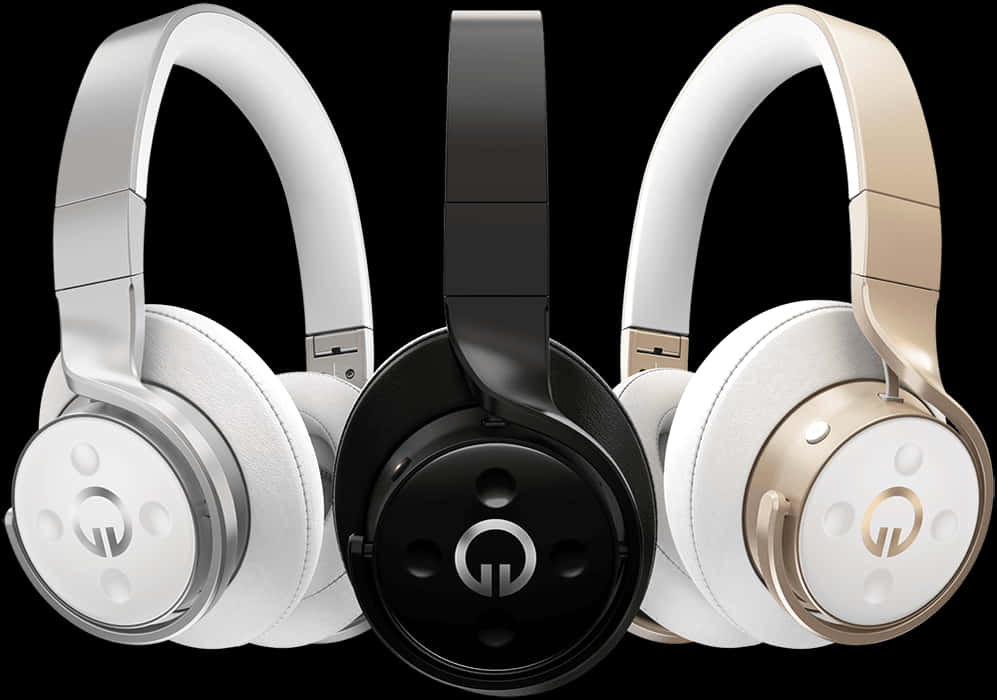 Varietyof Headphones Display PNG