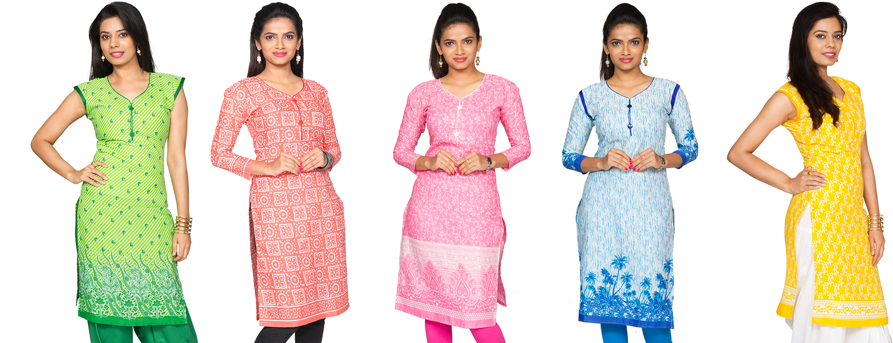 Varietyof Kurtis Collection PNG