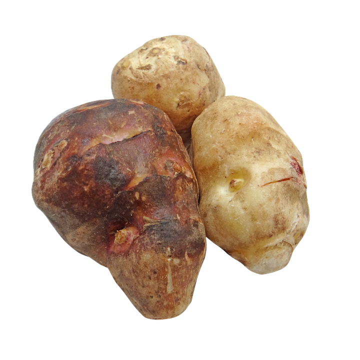 Varietyof Raw Tubers PNG