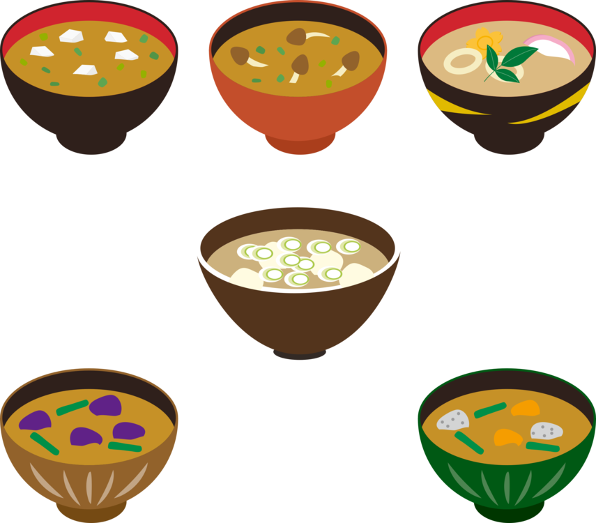 Varietyof Soups Illustration PNG